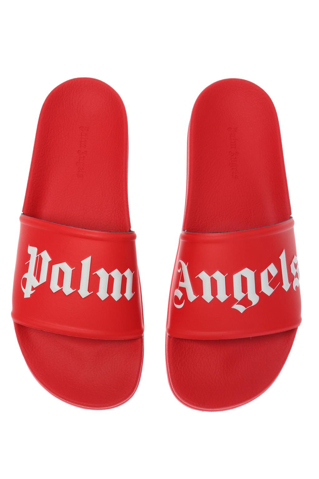 Branded slides Palm Angels - Vitkac GB